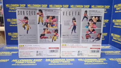 Goku & Vegeta Super Saiyan 4 Dragon Ball GT sh figuarts bandai - immagine 2