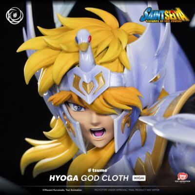Hyoga God Cloth Ikigai 1/6 Statue Saint Seiya by Tsume - immagine 2