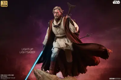 STAR WARS - Mythos - Obi-Wan Kenobi Polystone Statue by Sideshow - immagine 5