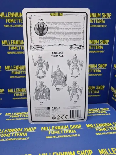 Warriors of The Galaxy Carded 5.5″ From Legends of Dragonore Set 5 Pezzi - immagine 4