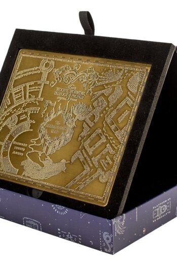 Harry Potter Replica Marauder's Map Metal Map 15 cm
