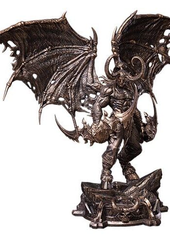 World of Warcraft 1/10 Scale Statue Illidan Stormrage (Bronze-Colored) 34 cm