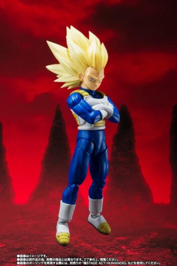 Dragon Ball Daima S.H.Figuarts Action Figure Super Saiyan 3 Vegeta 15 cm by Bandai
