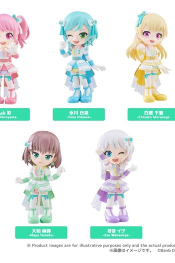 BanG Dream! PalVerse Mini Figures Pastel*Palettes Blind Box Display (6)
