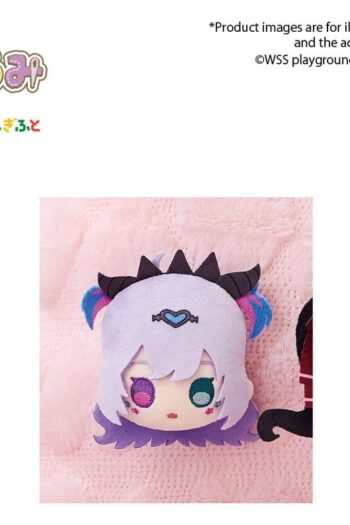 Needy Girl Overdose Pingurumi Mini Figure Purple Lollipop 8 cm