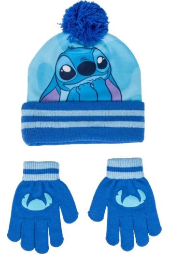 Lilo & Stitch Beanie & Gloves 2-Set Blue