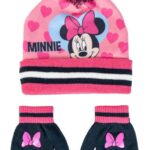 Disney Beanie & Gloves 2-Set Minnie Mouse