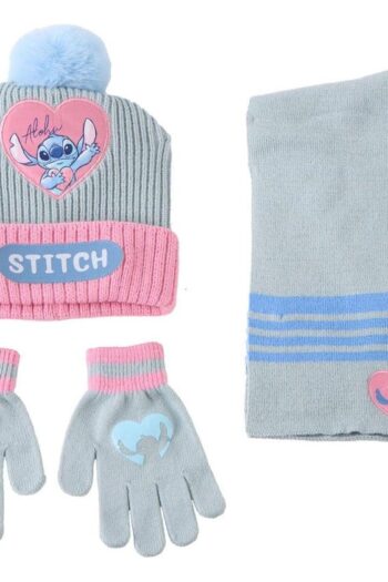 Lilo & Stitch Beanie, Scarf & Gloves 3-Set