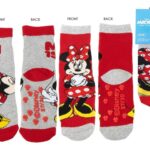 Disney Anti-Slip Socks with Applications Minnie Mouse 27-34