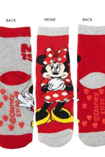 Disney Anti-Slip Socks with Applications Minnie Mouse 27-34