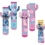 Lilo & Stitch Socks with Applications Stitch 27-34