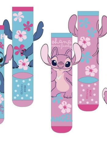 Lilo & Stitch Socks with Applications Stitch 27-34