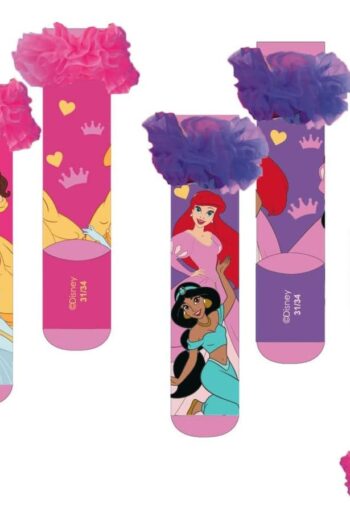 Beauty and the Beast Socks with Applications Belle 27-34