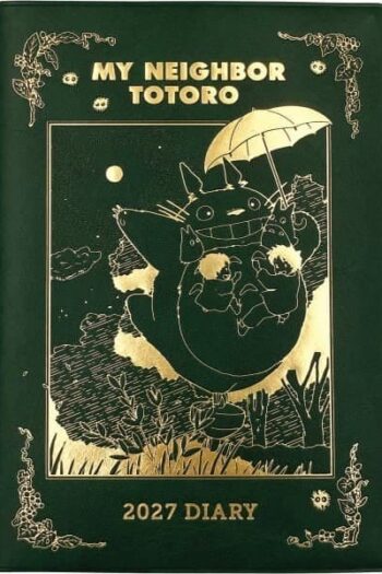 My Neighbor Totoro Diary Totoro spinning top green gold foil