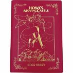 Howl's Moving Castle Diary Hauru & Sophie red gold foil