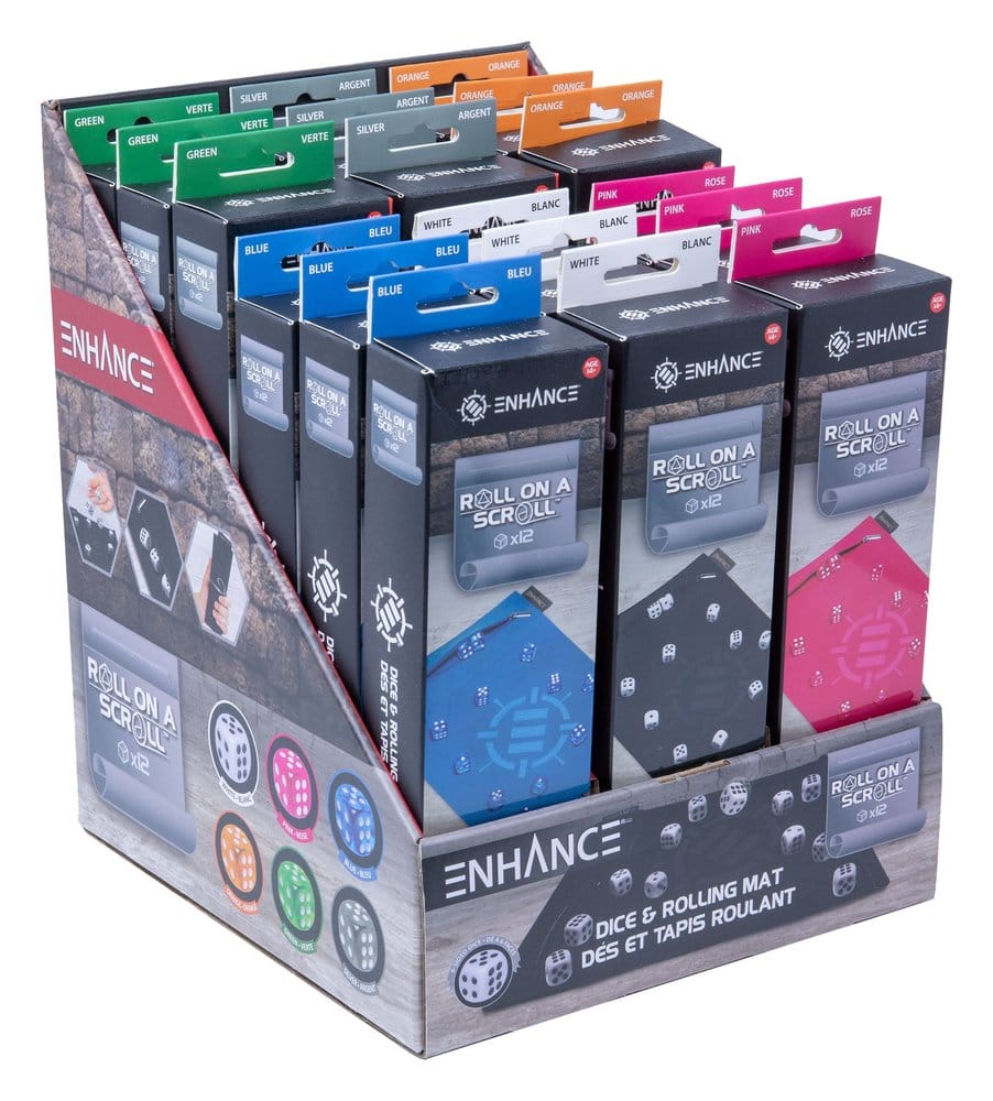 x_enttdr6100mcew-pop18 Enhance Tabletop Accessories Roll on a Scroll Multicolor Display (18) - immagine 1