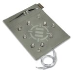 Enhance Tabletop Accessories Roll on a Scroll Dice and Rolling Mat Silver