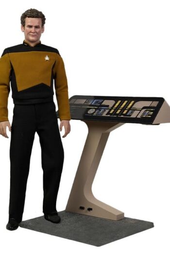 Star Trek: The Next Generation Action Figure 1/6 Chief Miles O'Brien with Transporter Console 30 cm