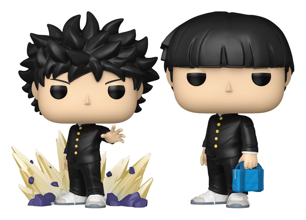x_fk92269 Mob Psycho 100 POP! Animation Vinyl Figures Shigeo with Chase 9 cm Assortment (6) - immagine 1