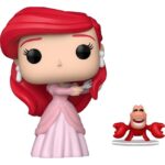 The Little Mermaid POP! Vinyl Figure S3 – Ariel with Sebastian 9 cm