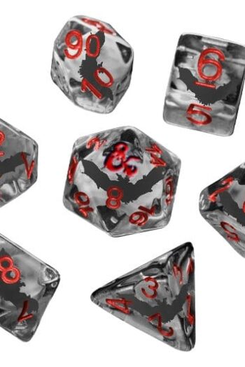 Dungeons & Dragons Ravenloft Dice Set Inclusion Bats (7)