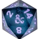 Dungeons & Dragons Mists of Ravenloft Dice Oversized Liquid Core d20