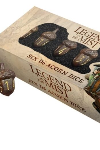 FanRoll Legend in the Mist Dice Set D6 Resin Acorn (6)