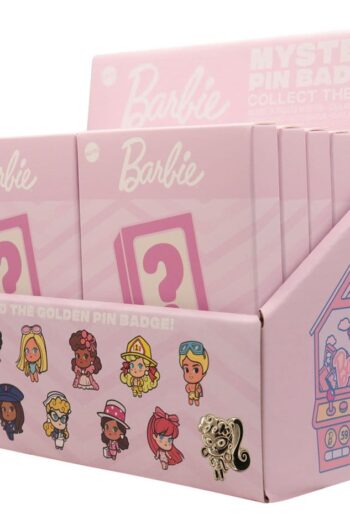 Barbie Mystery Pin Badges Blind Box Display (12)
