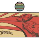 Hot Wheels Desk Pad & Coaster Set