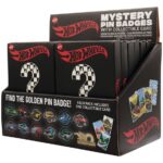 Hot Wheels Mystery Pin Badges Blind Box Display (12)