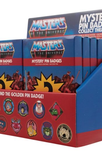Masters of the Universe Mystery Pin Badges Blind Box Display (12)