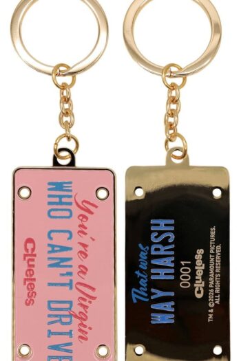 Clueless Keyring License Plate Limited Edition