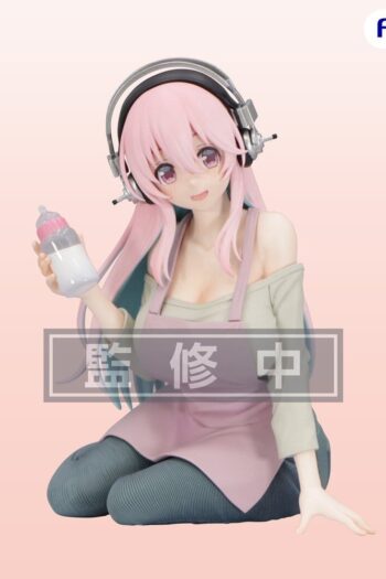 Super Sonico PVC Figure Noodle Stopper -Motherly Comfort- 10 cm