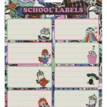 Minions Self-Adhesive Labels