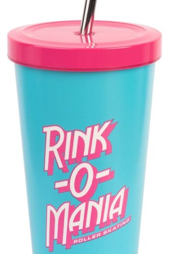Stranger Things Tumbler with Straw Rink-O-Mania 550 ml