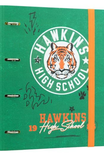 Stranger Things 4 Ring Binder High School