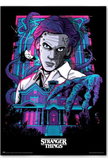 Stranger Things Luminescent Poster Premium 50 x 70 cm