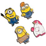 Minions Pin Badges Set of 4
