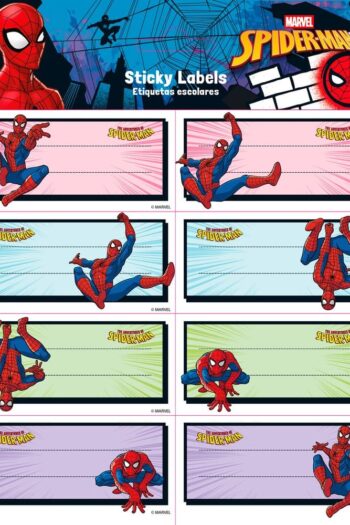 Spider-Man Self-Adhesive Labels