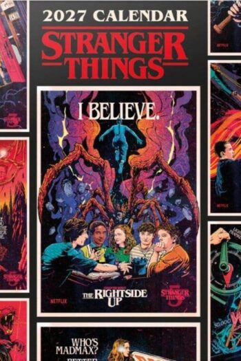 Stranger Things Wall Calendar 2027 30 x 30 cm