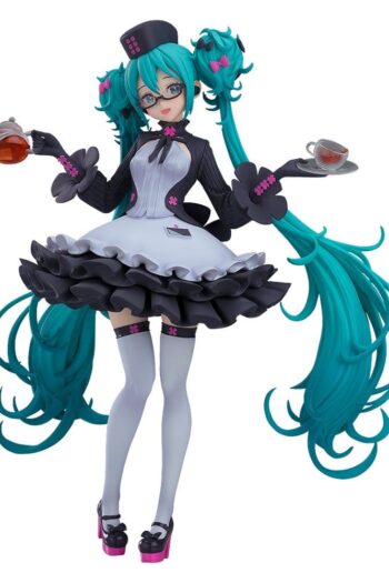 Character Vocal Series 01: Hatsune Miku Pop Up Parade Hatsune Miku: Glasses x Café Ver. 18 cm