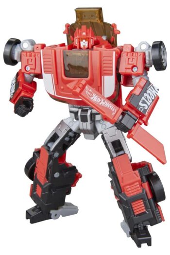 Transformers x Hot Wheels Collaborative Deluxe Class Action Figure GT-Scorcher 13 cm