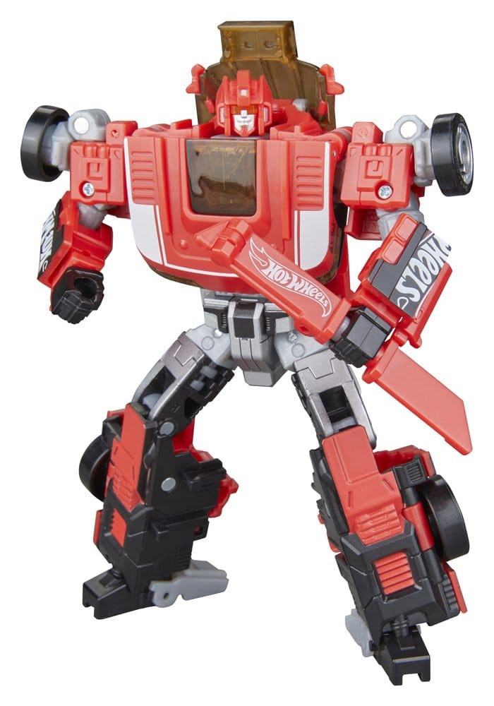 x_hasg2222 Transformers x Hot Wheels Collaborative Deluxe Class Action Figure GT-Scorcher 13 cm - immagine 1