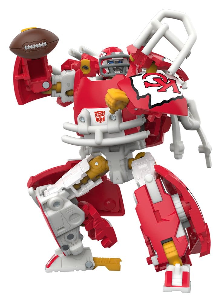 x_hasg2336 Transformers x NFL Action Figure Kansas City Chiefs: KC-59 14 cm - immagine 1