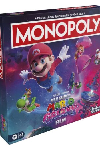 The Super Mario Galaxy Movie Monopoly Board Game *German Version*