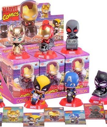 Marvel Cosbi Rider Mini Figures 9 cm Blind Box Display (6)