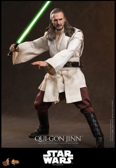 Star Wars Movie Masterpiece Action Figure 1/6 Qui-Gon Jinn (Collector Edition) 32 cm by Hot Toys - immagine 3