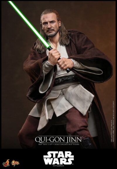 Star Wars Movie Masterpiece Action Figure 1/6 Qui-Gon Jinn (Collector Edition) 32 cm by Hot Toys - immagine 5