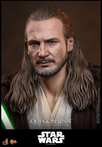 Star Wars Movie Masterpiece Action Figure 1/6 Qui-Gon Jinn (Collector Edition) 32 cm by Hot Toys - immagine 6