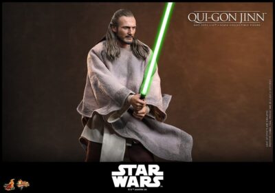Star Wars Movie Masterpiece Action Figure 1/6 Qui-Gon Jinn (Collector Edition) 32 cm by Hot Toys - immagine 7